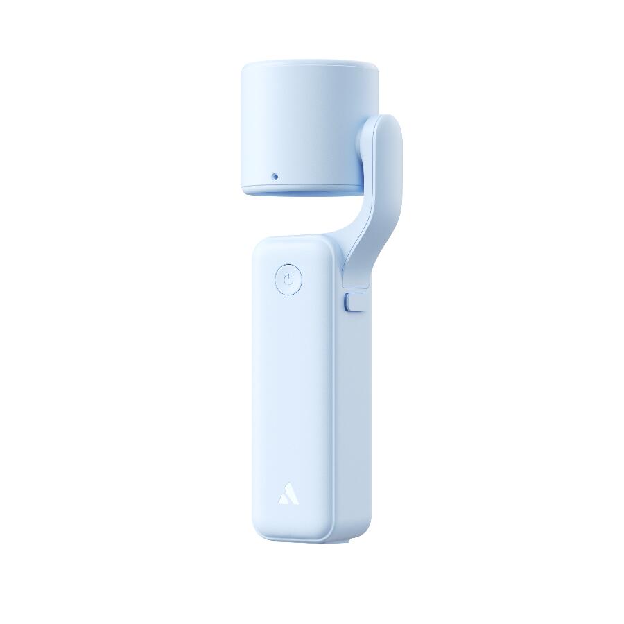 Draagbare handventilator - compact, 5 snelheden, 3500 mAh - blauw 3/5
