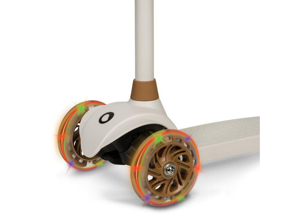 Lionelo Jessy 3-Rad-Scooter LED mit verstellbarem Lenker und Helm, 50 kg 3/7