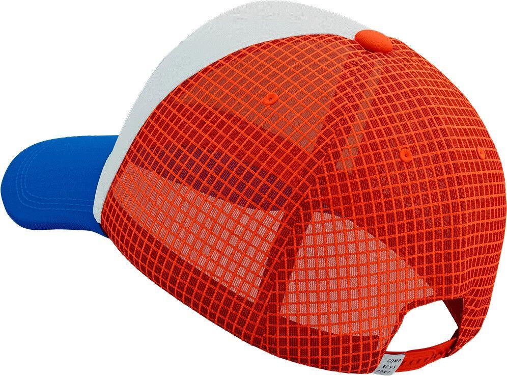 Compressport Trucker-Kappe 6P Blau/Weiß/Orange 3/5