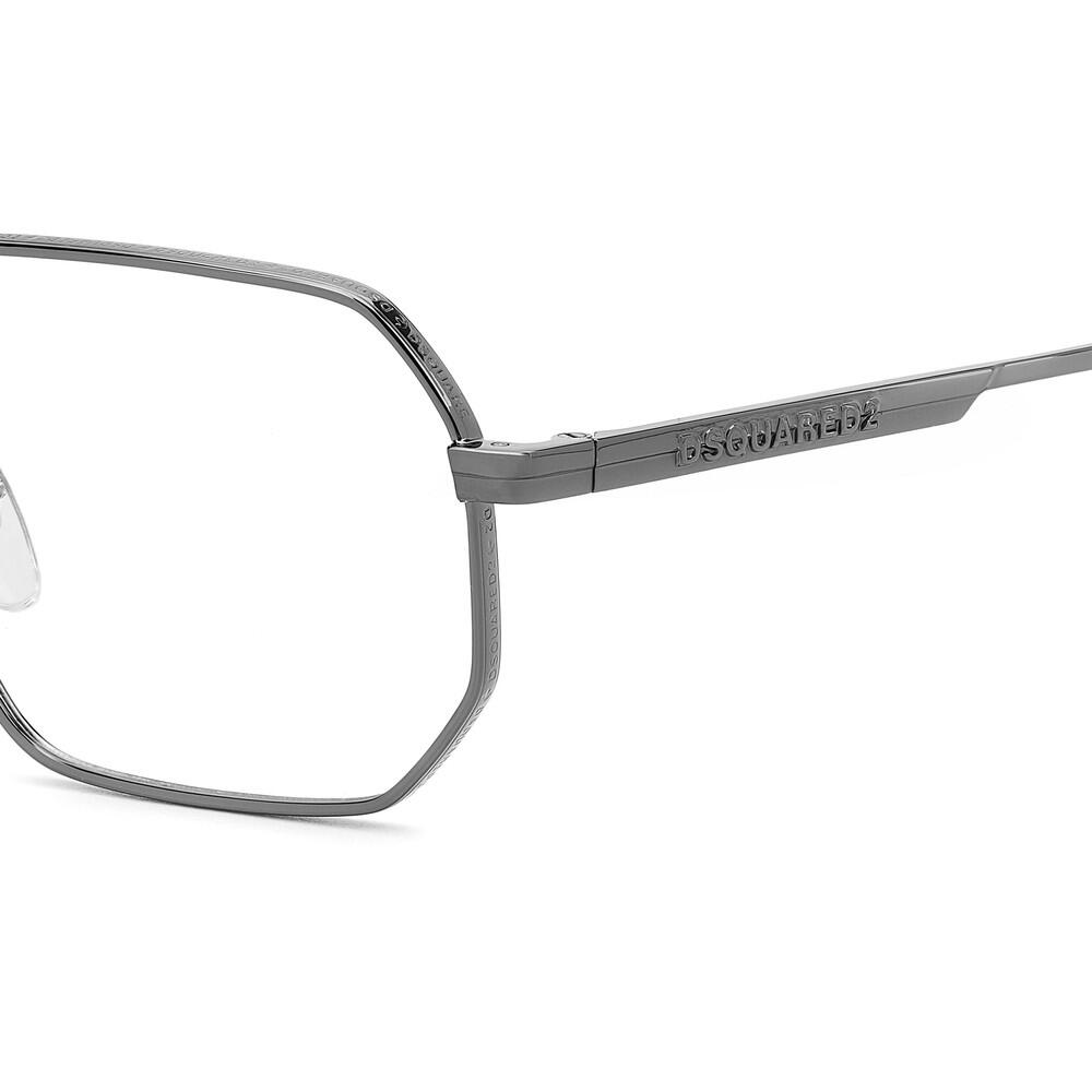 Bril op Sterkte Dsquared2 D2 0158 KJ1 van Metaal Heren 56 mm 3/3