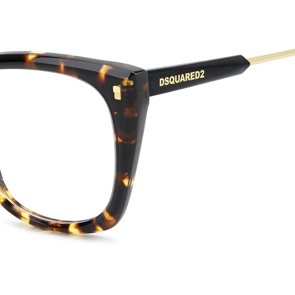 Bril op Sterkte Dsquared2 D2 0187 086 van Acetaat Dames 55 mm 4/4