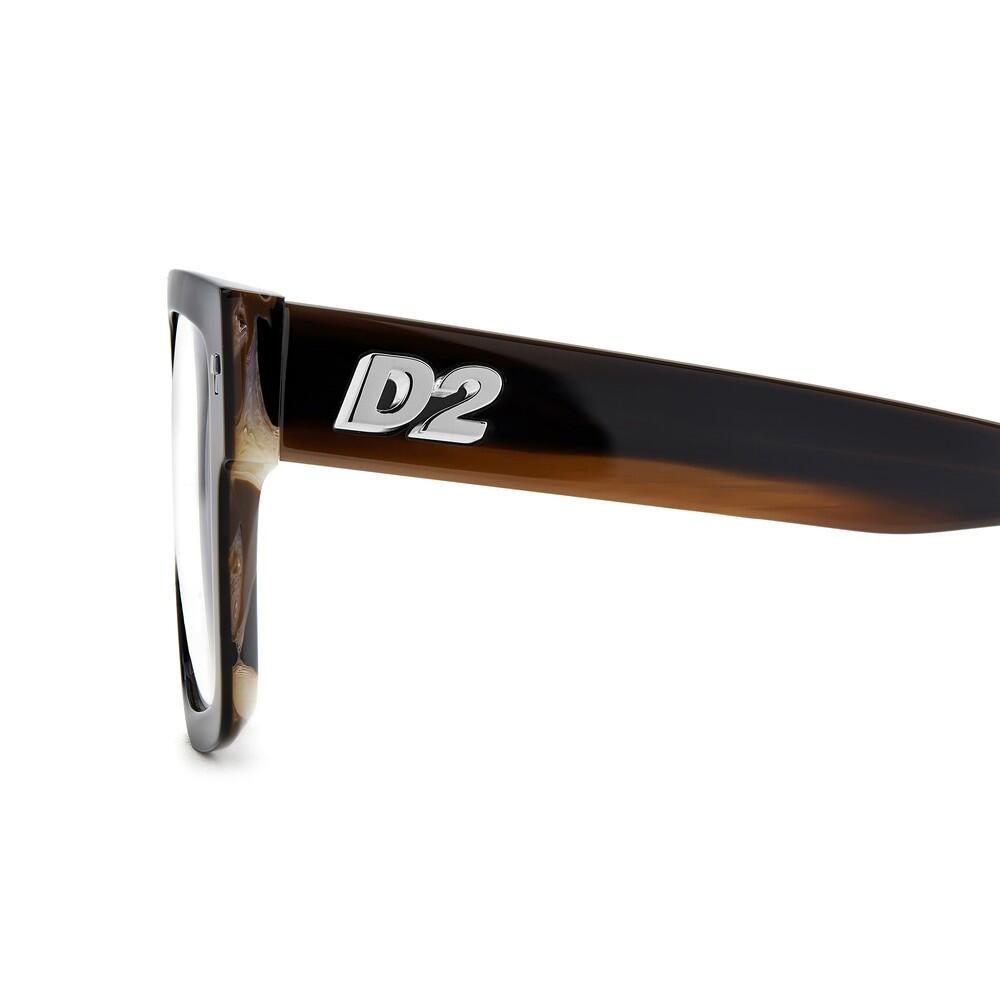 Bril op Sterkte Dsquared2 D2 0147 EX4 van Acetaat Heren 54 mm 3/4