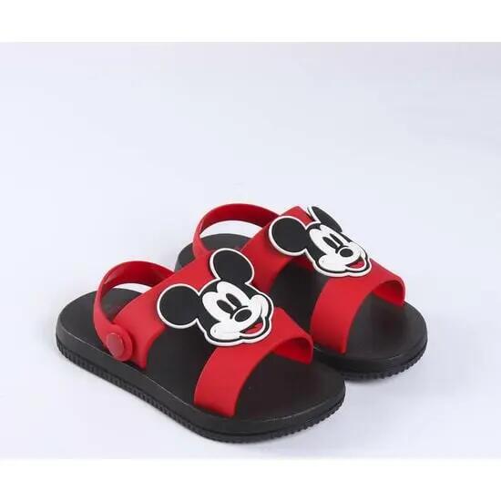 Sandali casual in gomma per bambini con cinturino antiscivolo sul retro, a tema 3/6