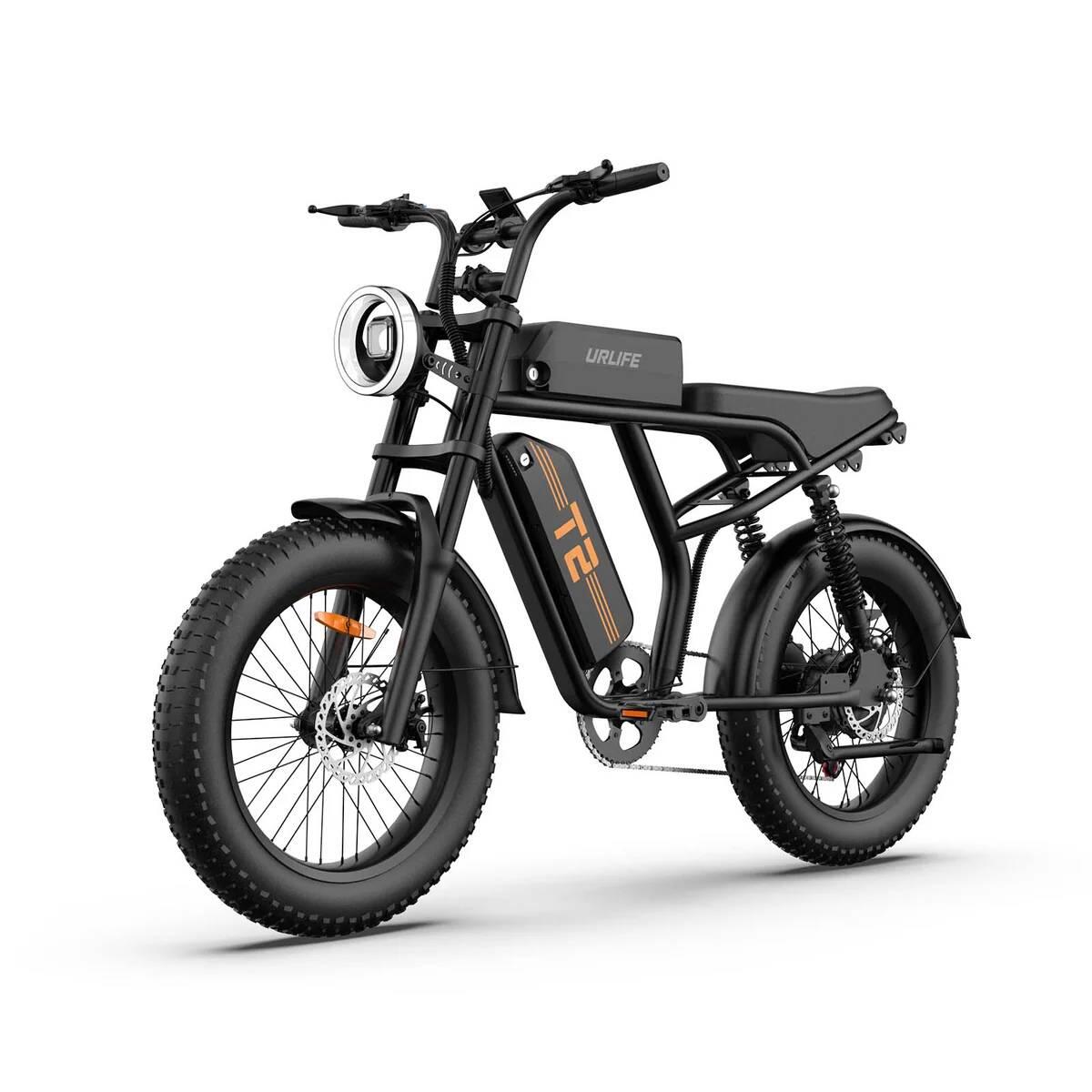 Bicicleta electrica pentru adulti URLIFE T2 250W motor 48V 15,6Ah baterie