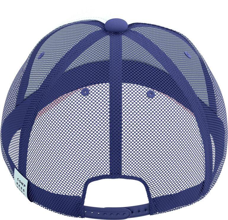 Casquette Compressport Trucker Bleu/Blanc/Rouge 4/5