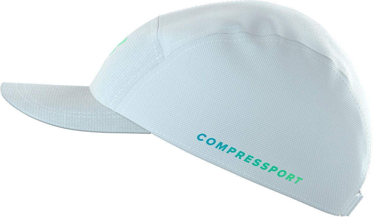 Compressport 5-Panel-Kappe "Star" Weiß/Blau/Grün 2/5