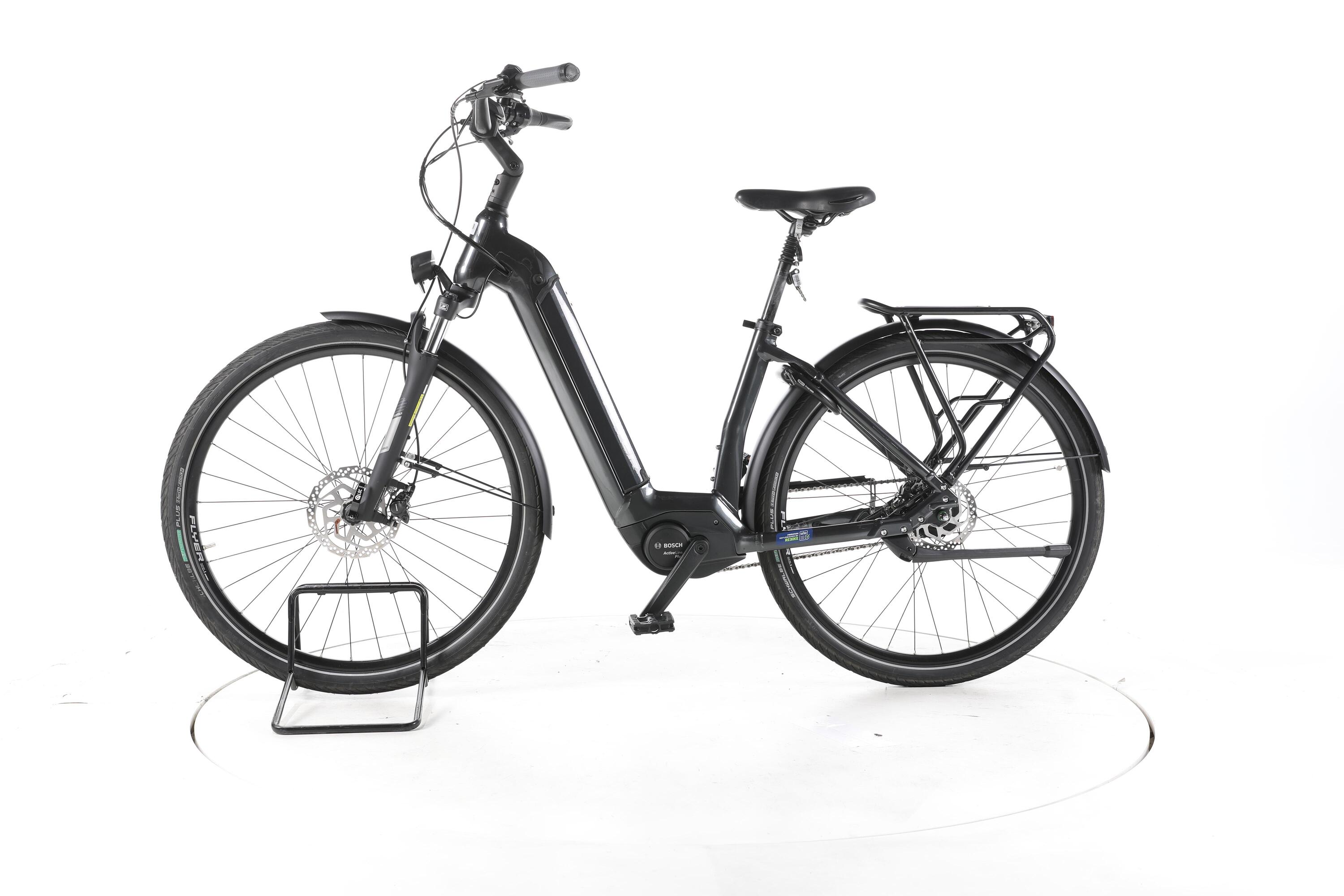 Tweedehands - FLYER Gotour6 3.40 City E-Bike Lage instap - Zeer goed 6/7