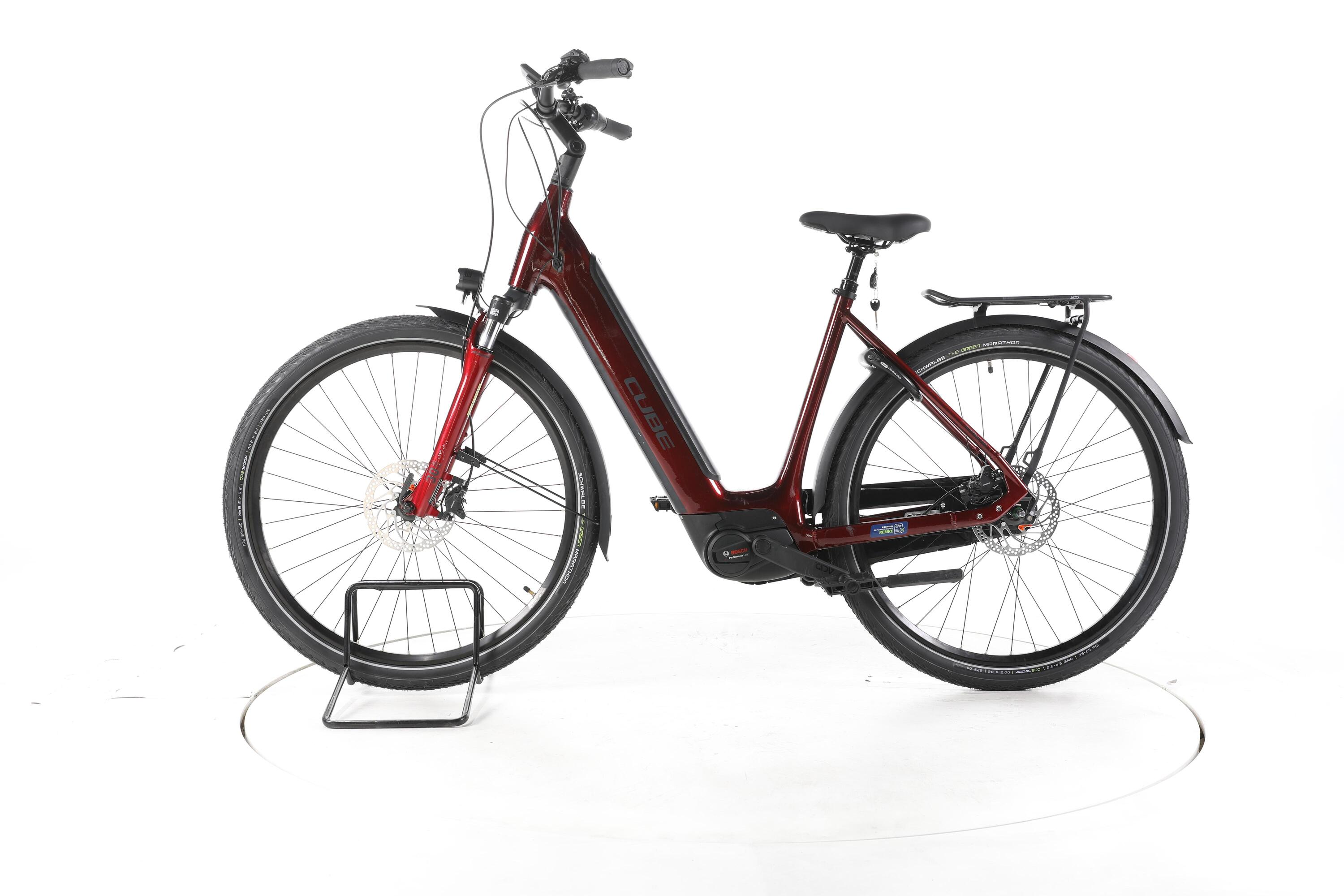 Segunda vida - Cube Supreme Hybrid Pro City E-Bike Degrau baixo  - Bom Estado 6/7