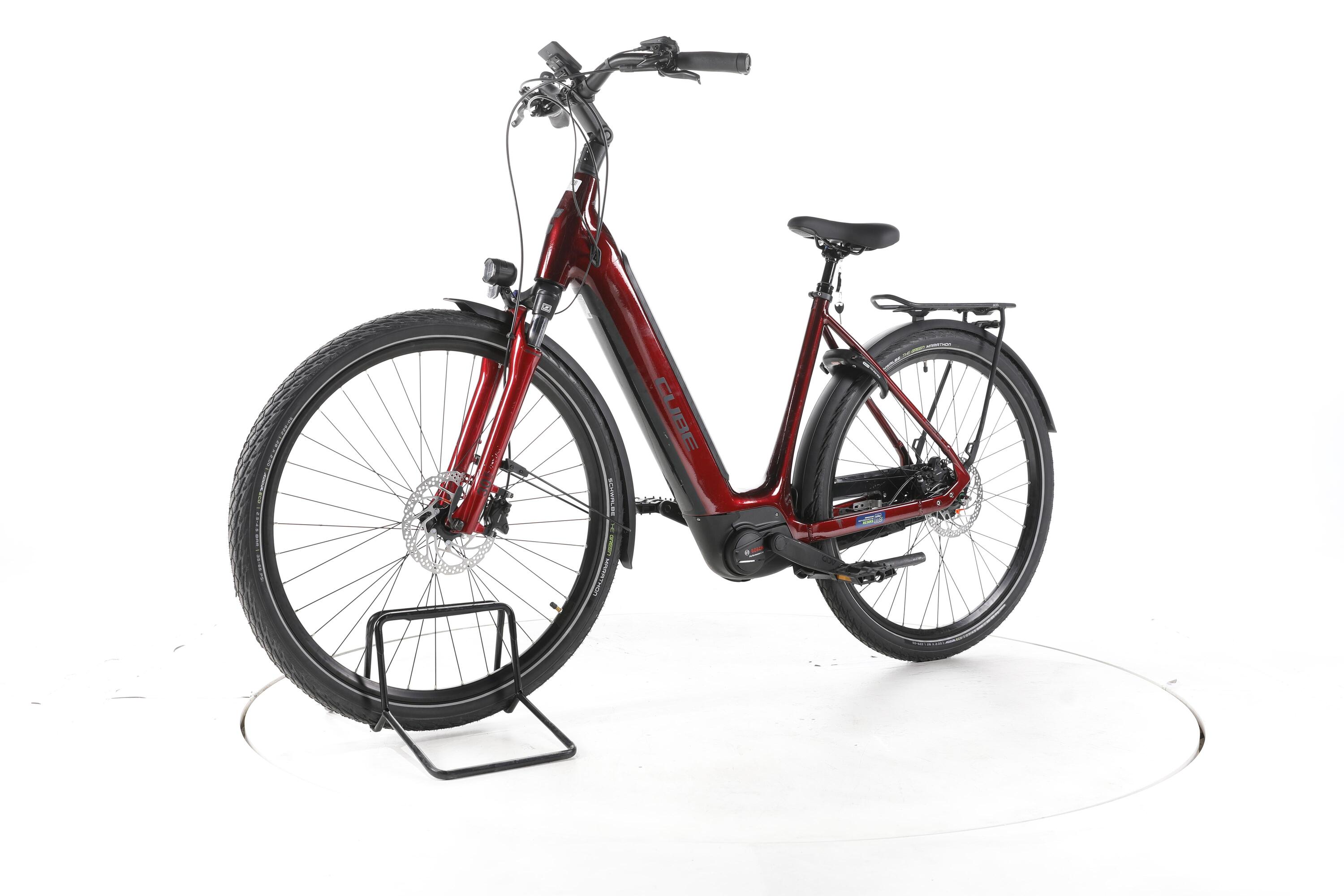 Segunda vida - Cube Supreme Hybrid Pro City E-Bike Degrau baixo  - Bom Estado 5/7