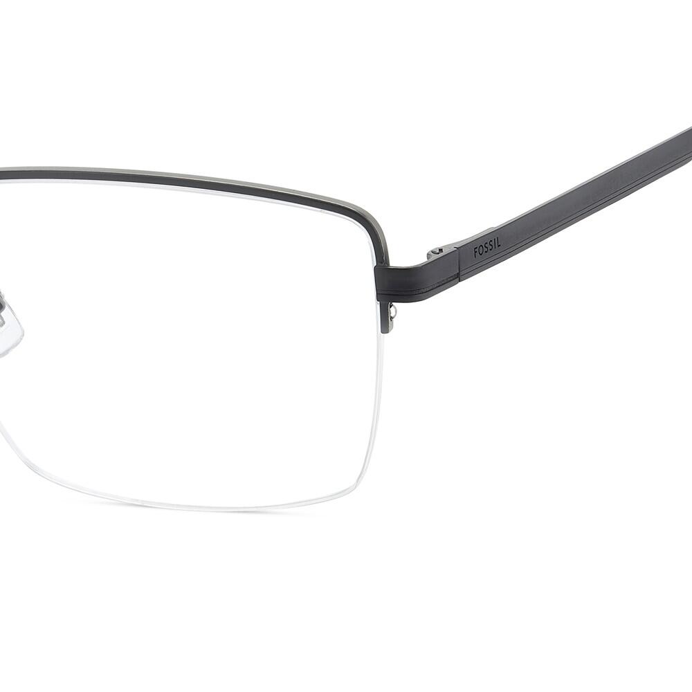 Bril op Sterkte Fossil FOS 7208/G TI7 van Metaal Heren 55 mm 3/3