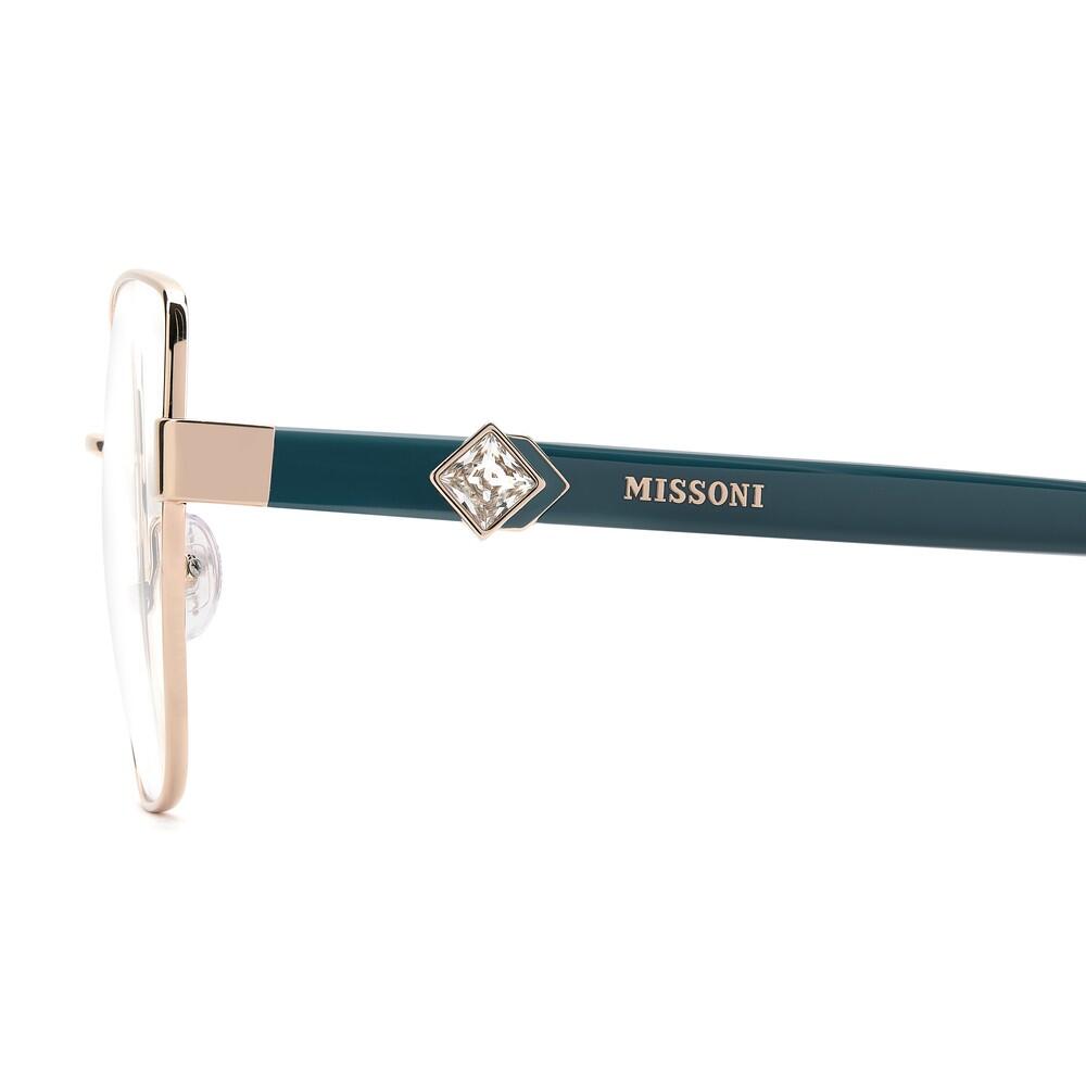 Óculos de Grau Missoni MIS 0255 DDB em Metal Mulher 55 mm 3/4