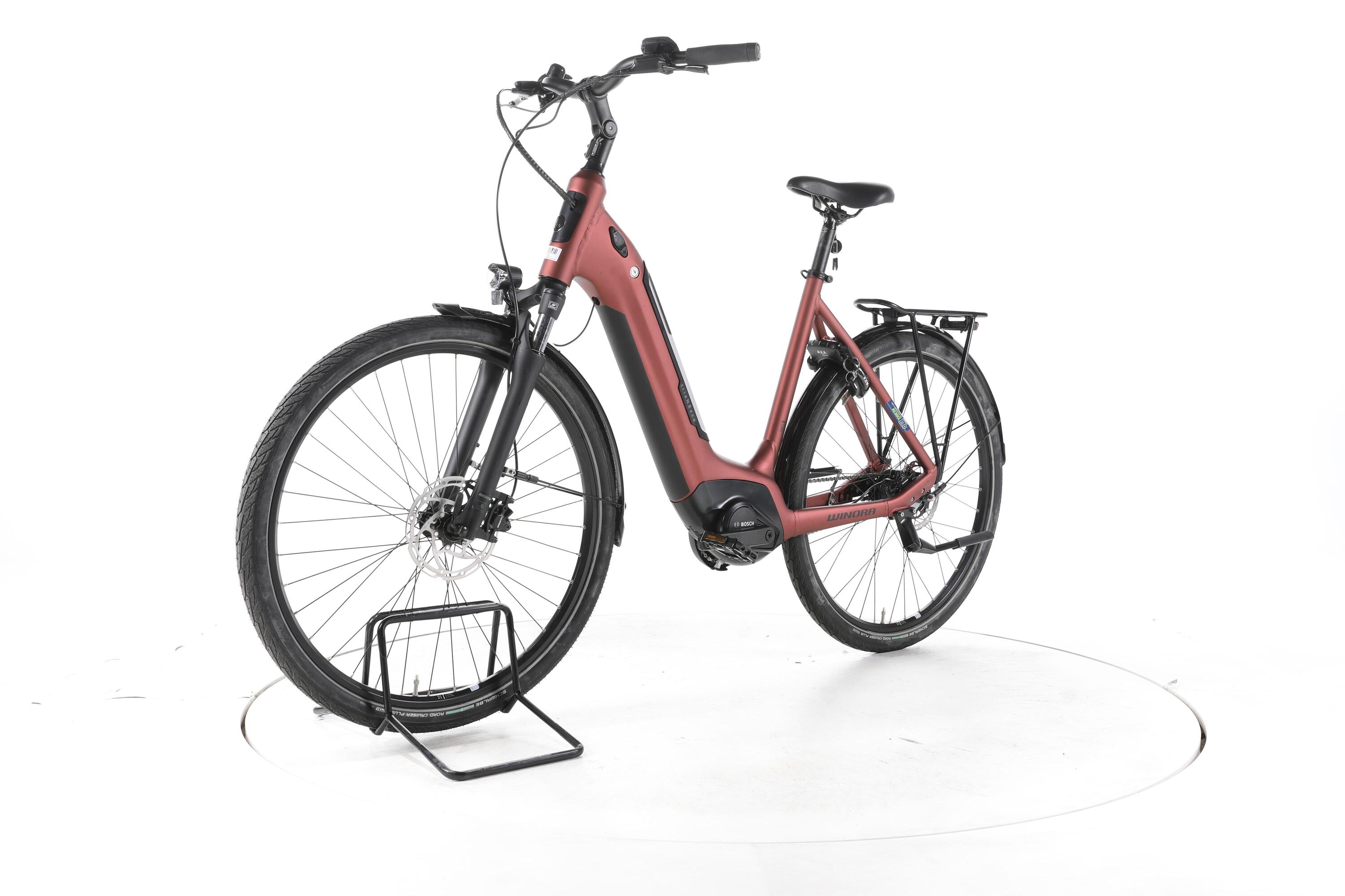 Refurbished - Winora Tria N8 eco City E-Bike Tiefeinsteiger - Sehr gut 5/7