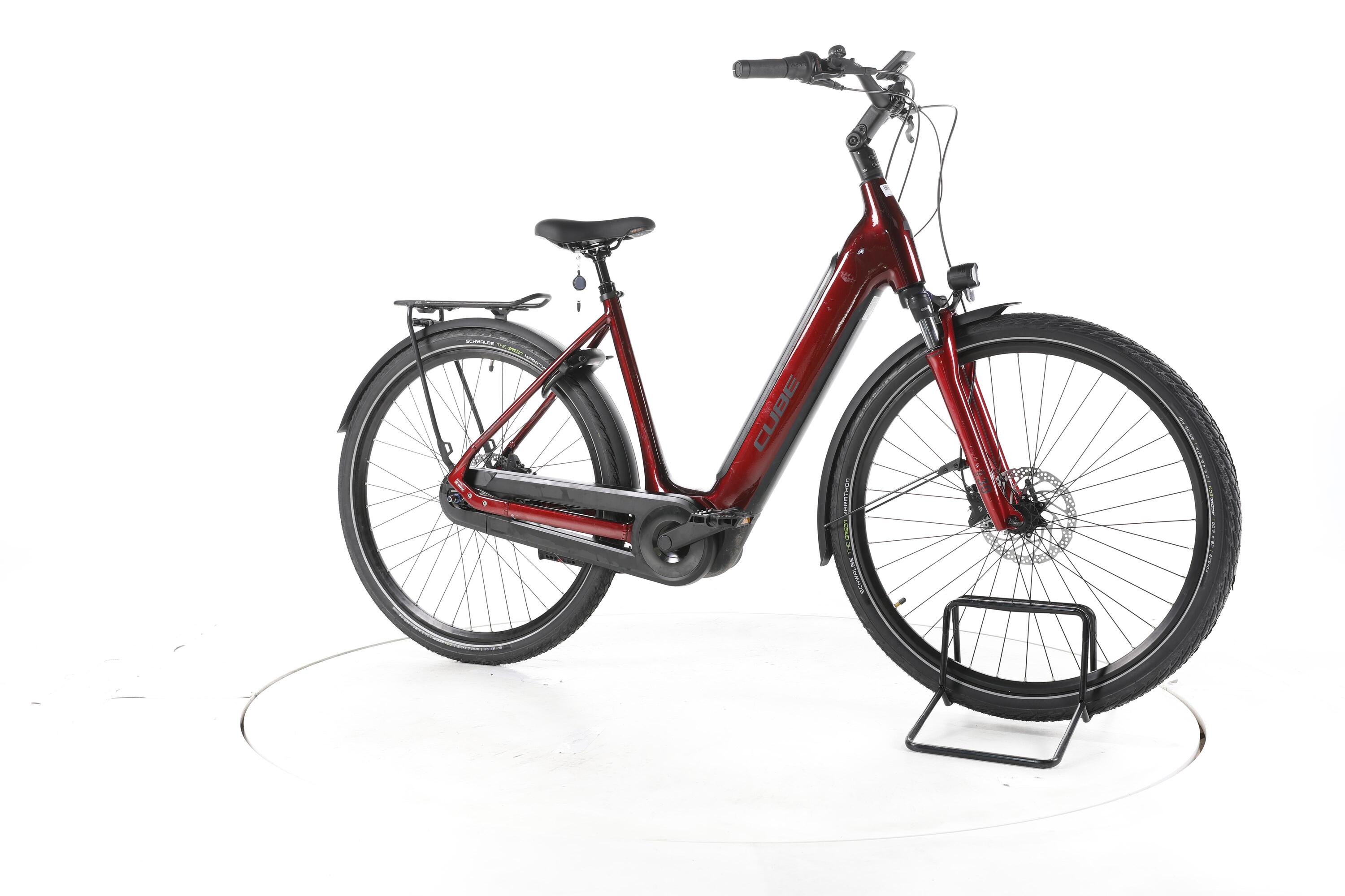 Segunda vida - Cube Supreme Hybrid Pro City E-Bike Degrau baixo  - Bom Estado 2/7