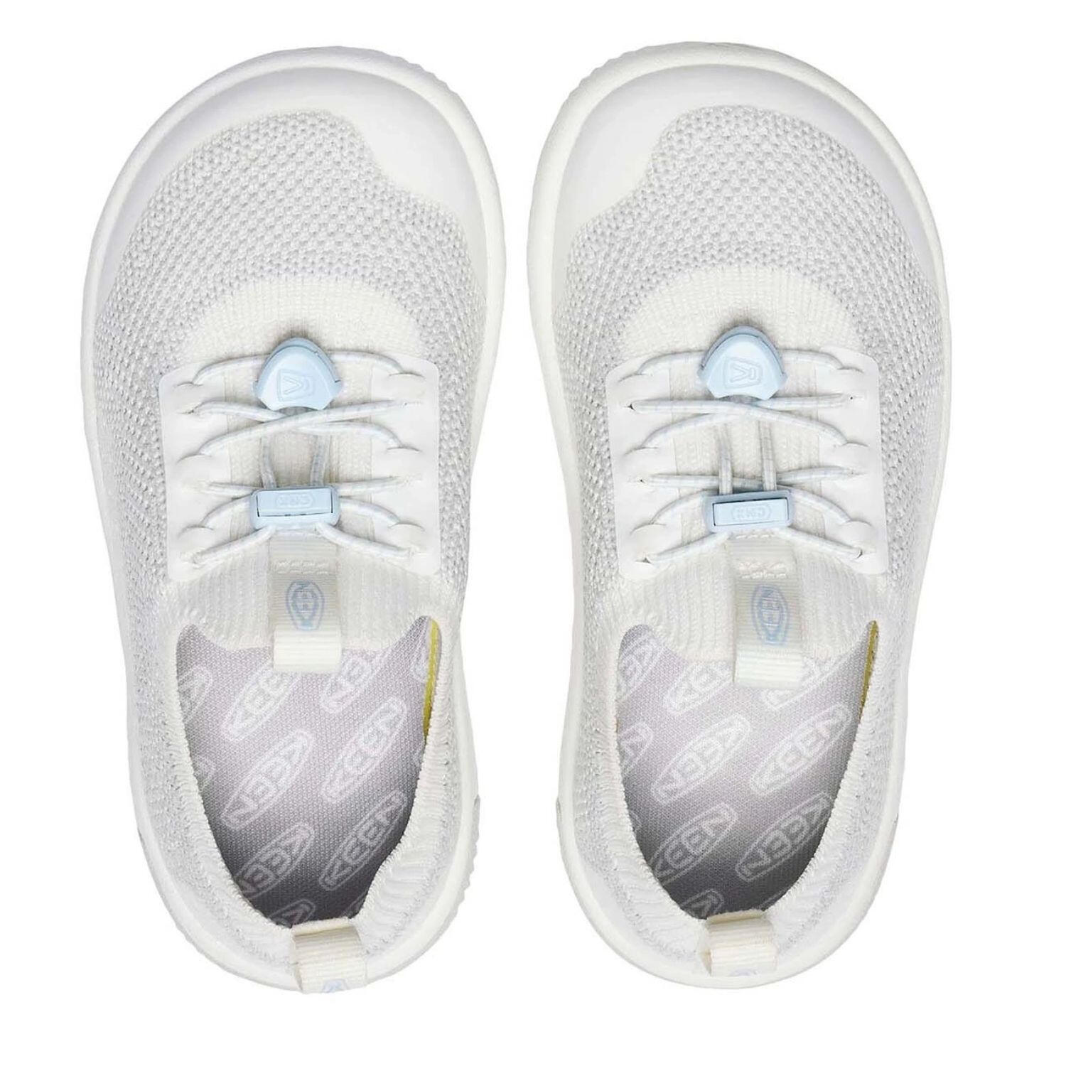 Kindersneakers Keen NX Knit Lace sportief urban instappers wit 6/7