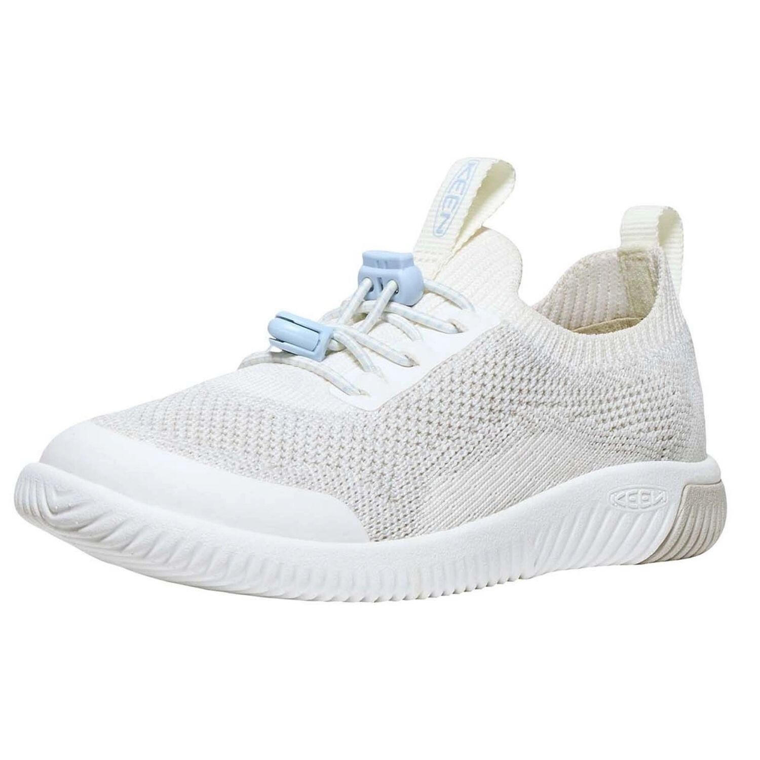 Kindersneakers Keen NX Knit Lace sportief urban instappers wit 5/7