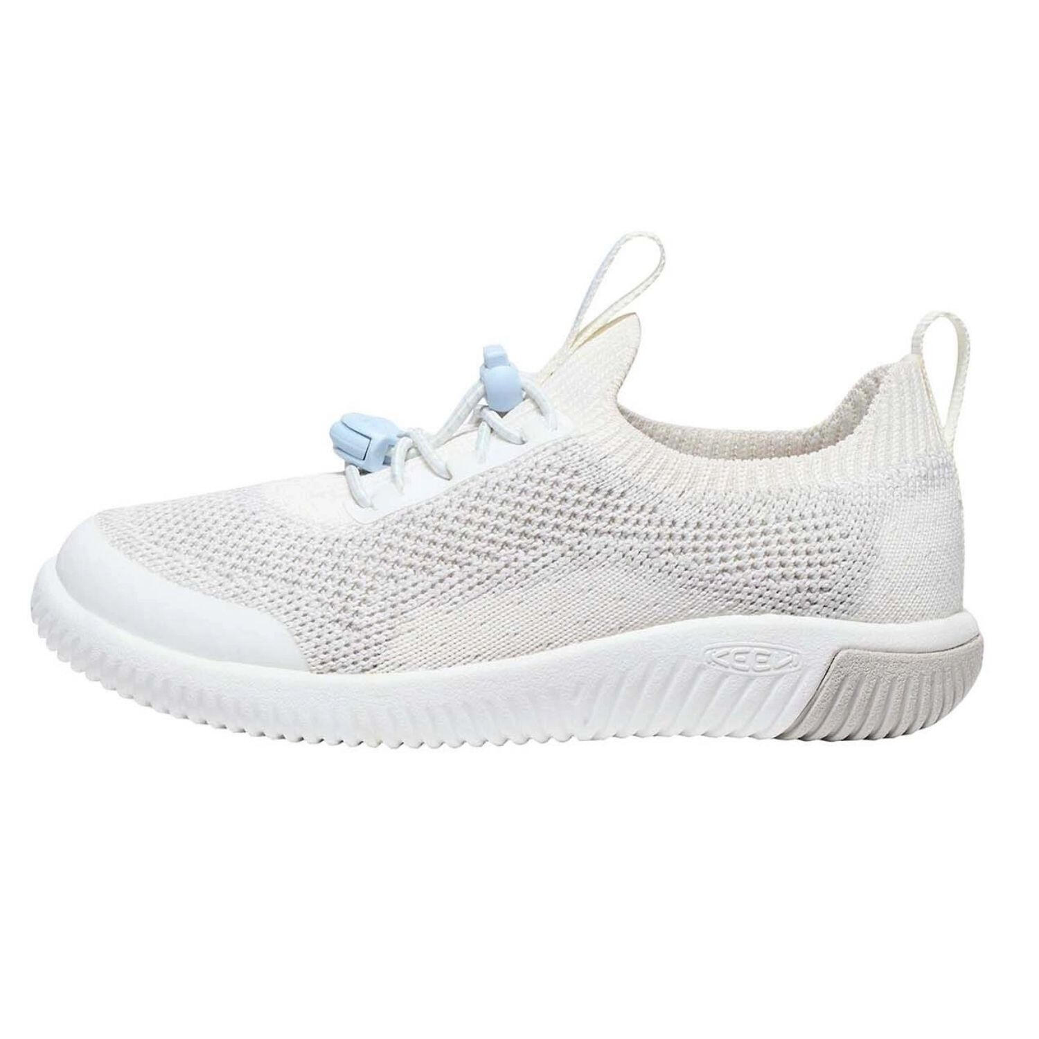 Kindersneakers Keen NX Knit Lace sportief urban instappers wit 4/7