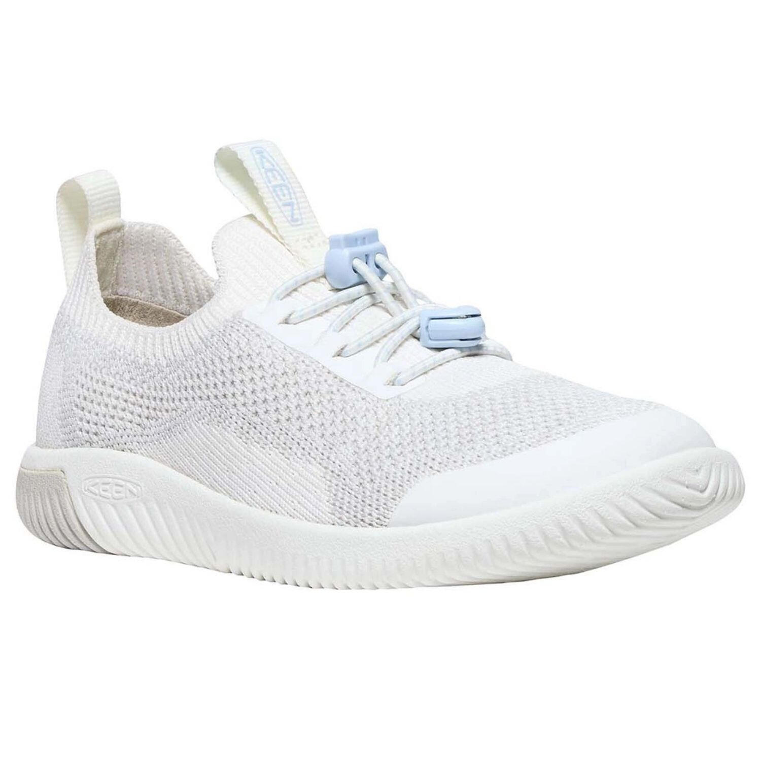 Kindersneakers Keen NX Knit Lace sportief urban instappers wit 2/7
