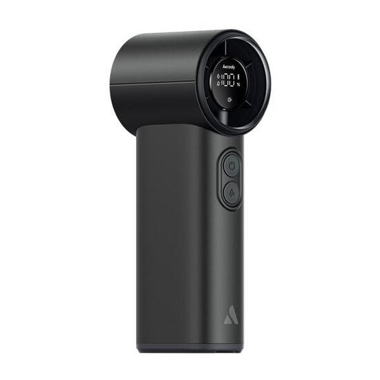 Tragbarer ventilator, 5 geschwindigkeiten, 4500 mAh - schwarz