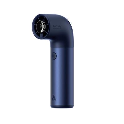 Handventilator - compact, 6 snelheden, tot 11 m/s - aecooly aero pro - blauw