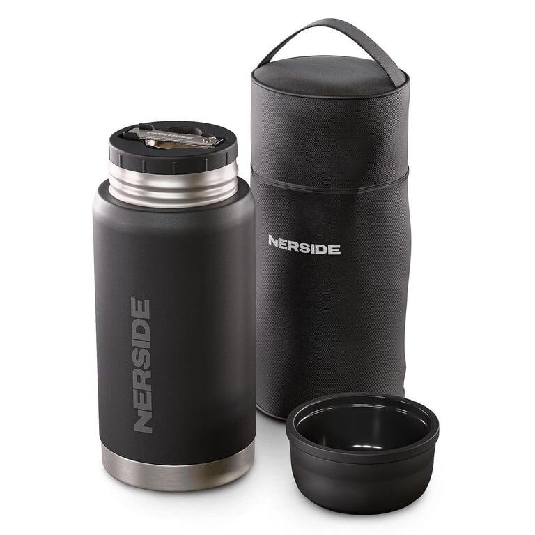 NERSIDE Termos na żywność KHANA 0,75l czarny 3/4