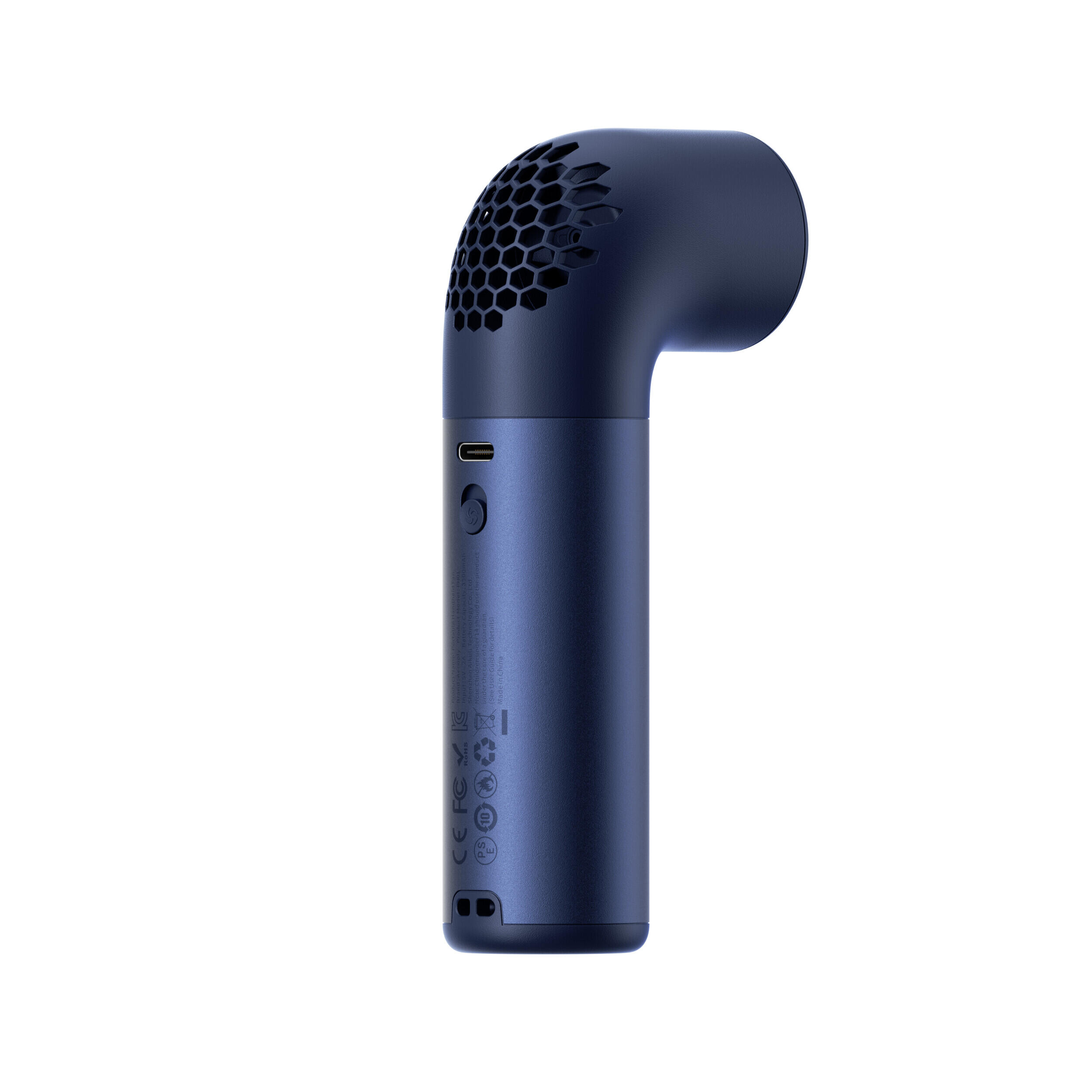 Handventilator - kompakt, 6 geschwindigkeiten - aecooly aero pro - blau 3/4