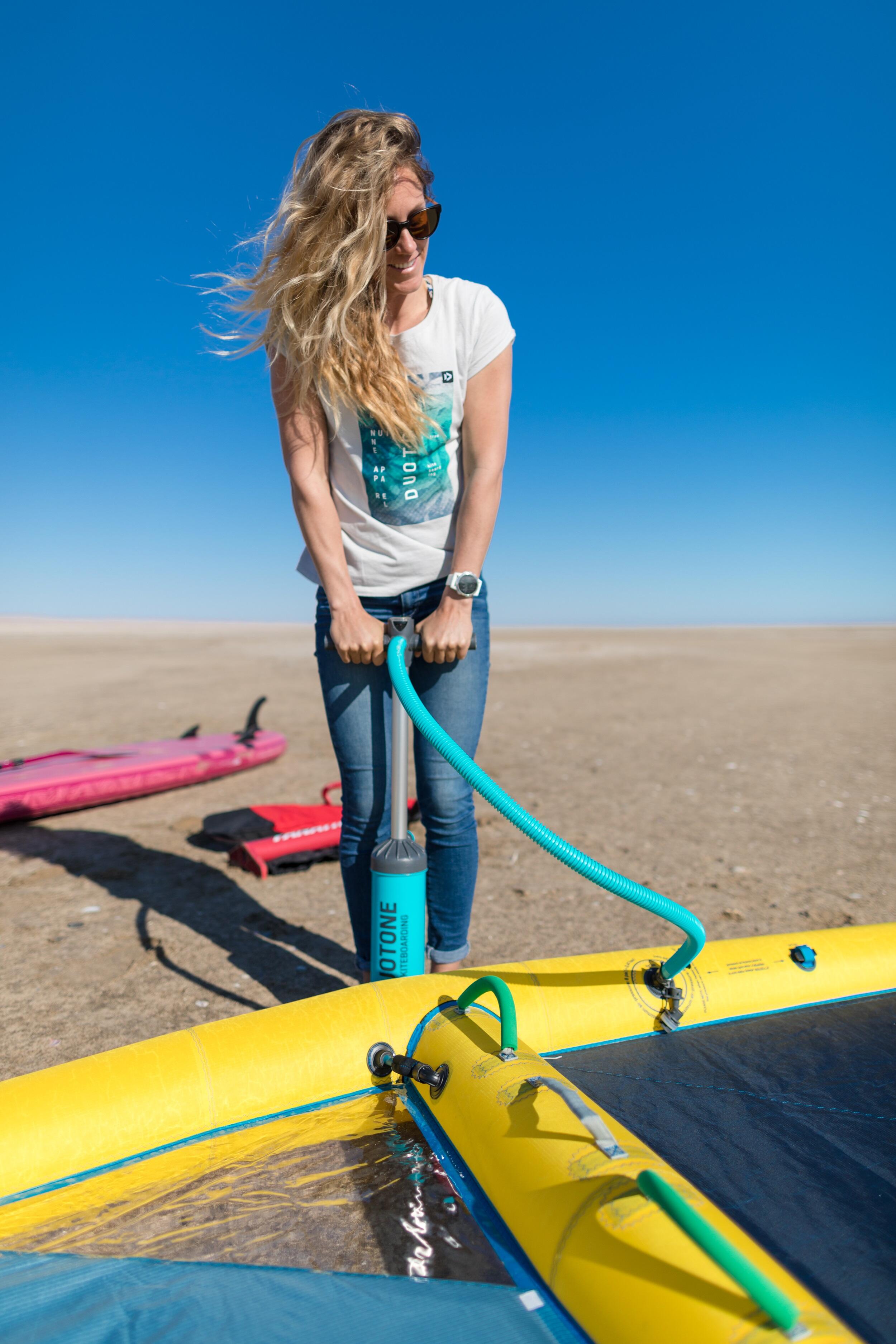 Prancha insuflável iSUP 10.8 SUP/Windsurf c/ kit vela iRIG L 5/7