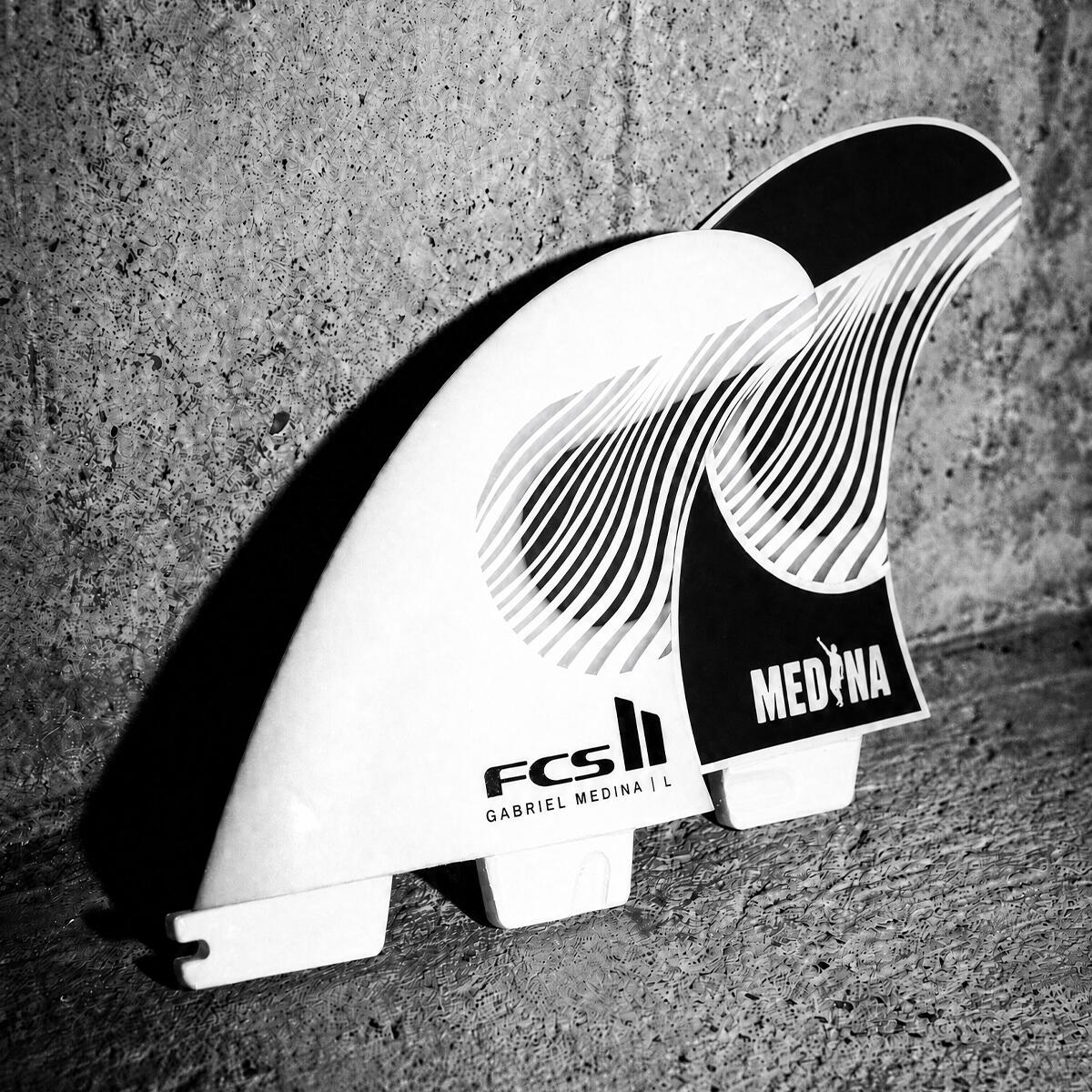 Set de 3 ailerons FCS II Gabriel Medina Tri Fin Set-LRG 3/6