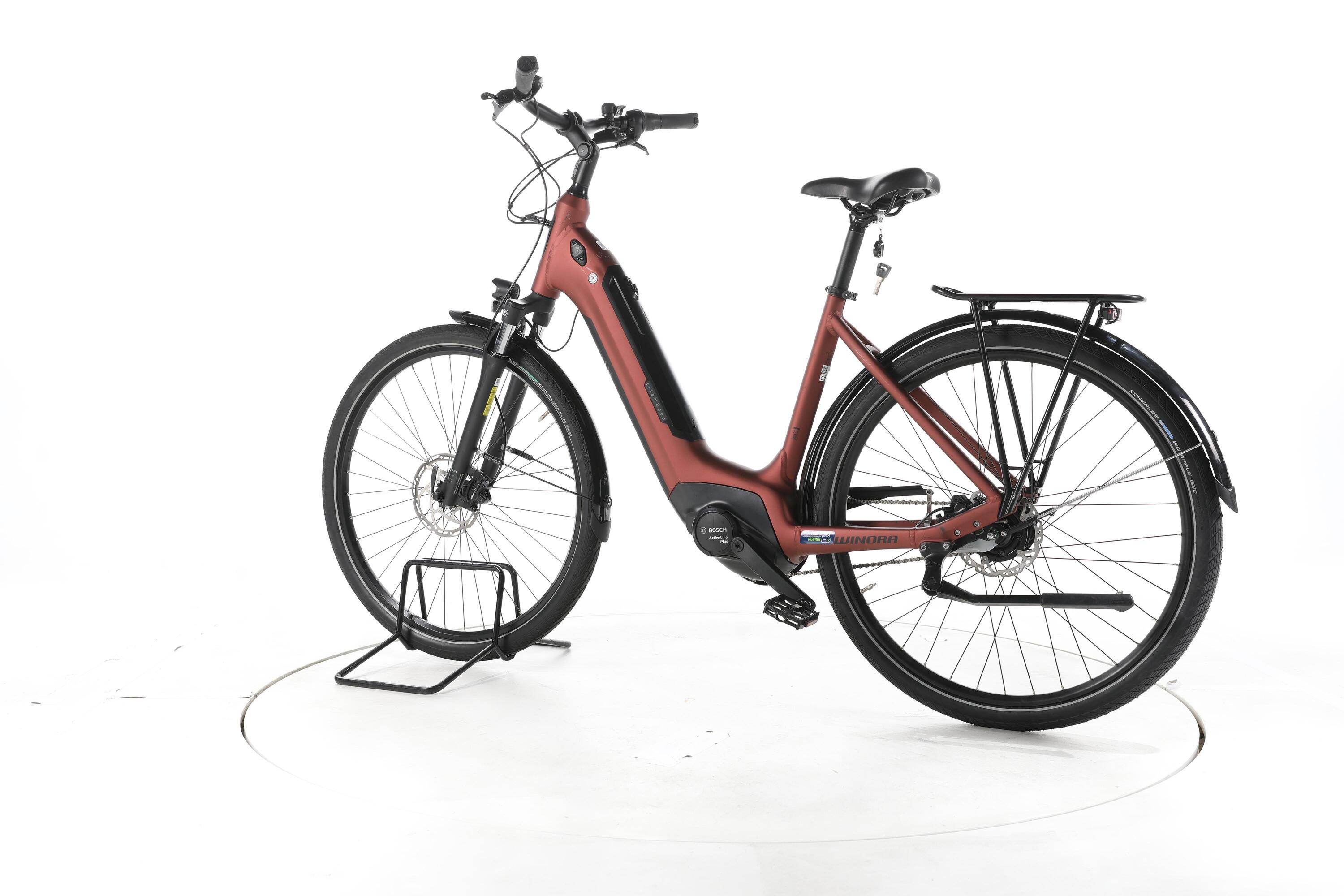 Refurbished - Winora Tria N8 eco City E-Bike Tiefeinsteiger - Sehr gut 7/7
