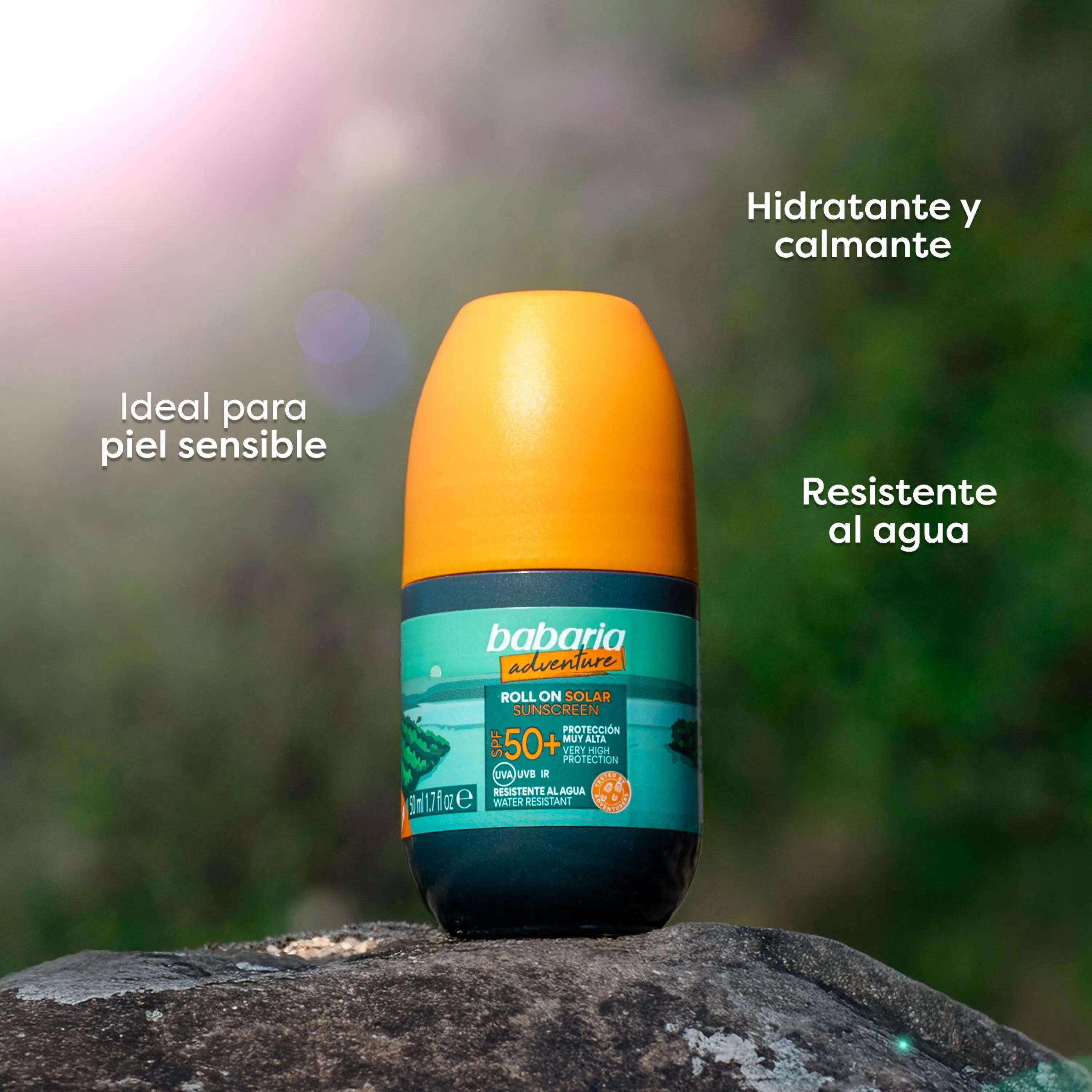 BABARIA Solar 50+ Corporal roll-on + Protector Corporal SPF30 Citronela viaje 2/7