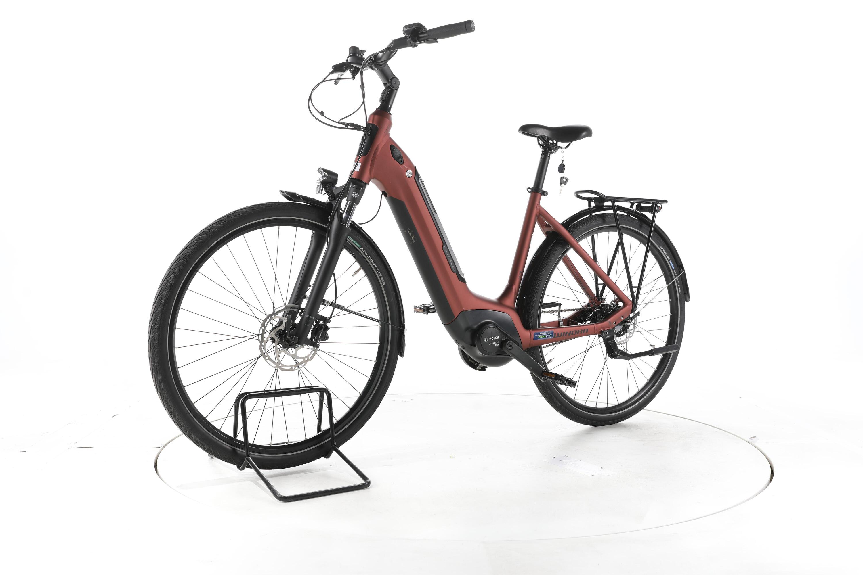 Refurbished - Winora Tria N8 eco City E-Bike Tiefeinsteiger - Sehr gut 5/7