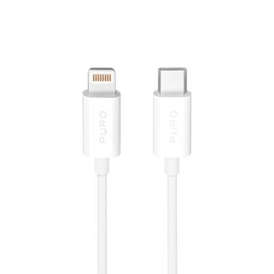Usb-c 2.0 naar lightning-oplaadkabel van 1 meter