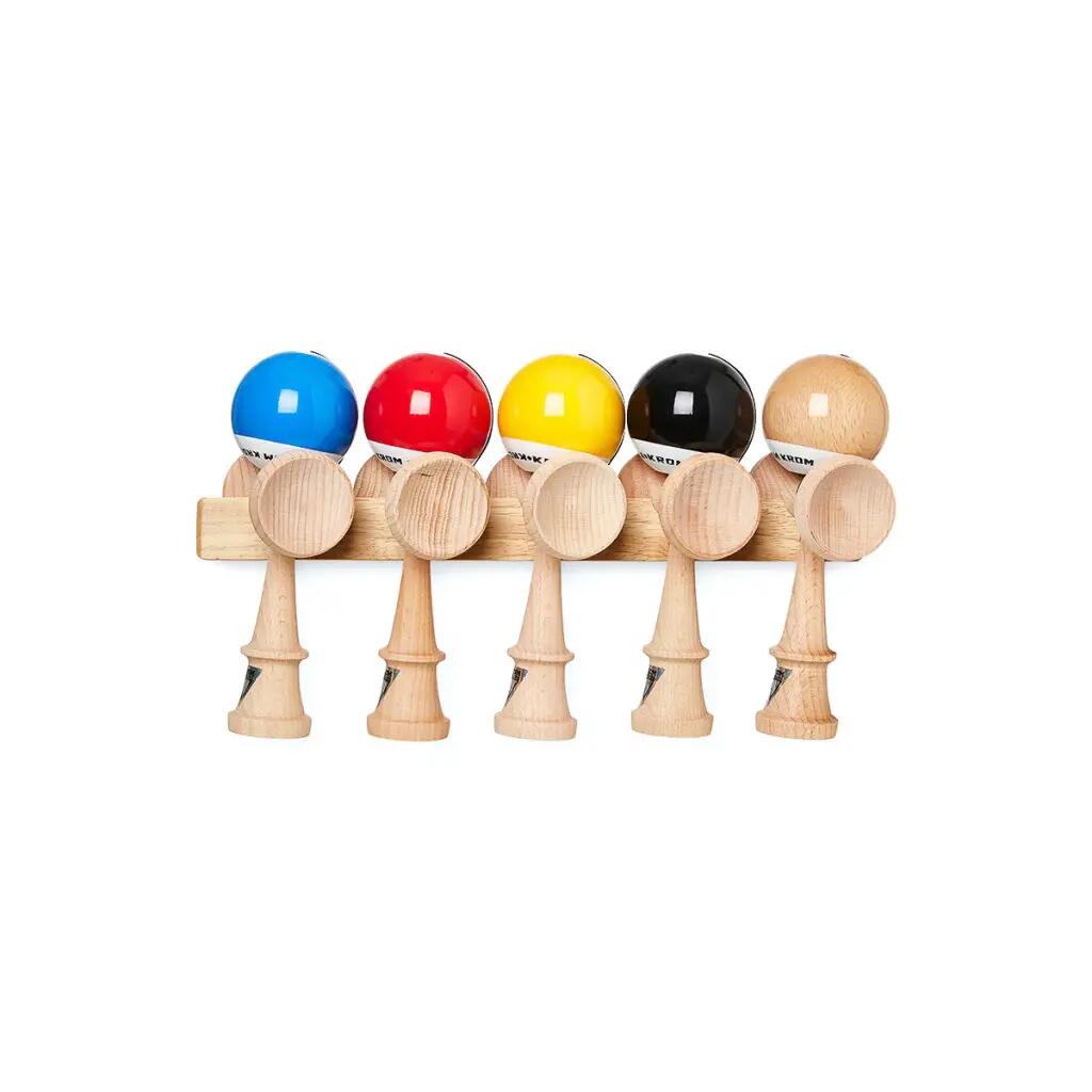 Cliff Rubberwood kendama polc és tároló, akár 5 darabhoz 3/3