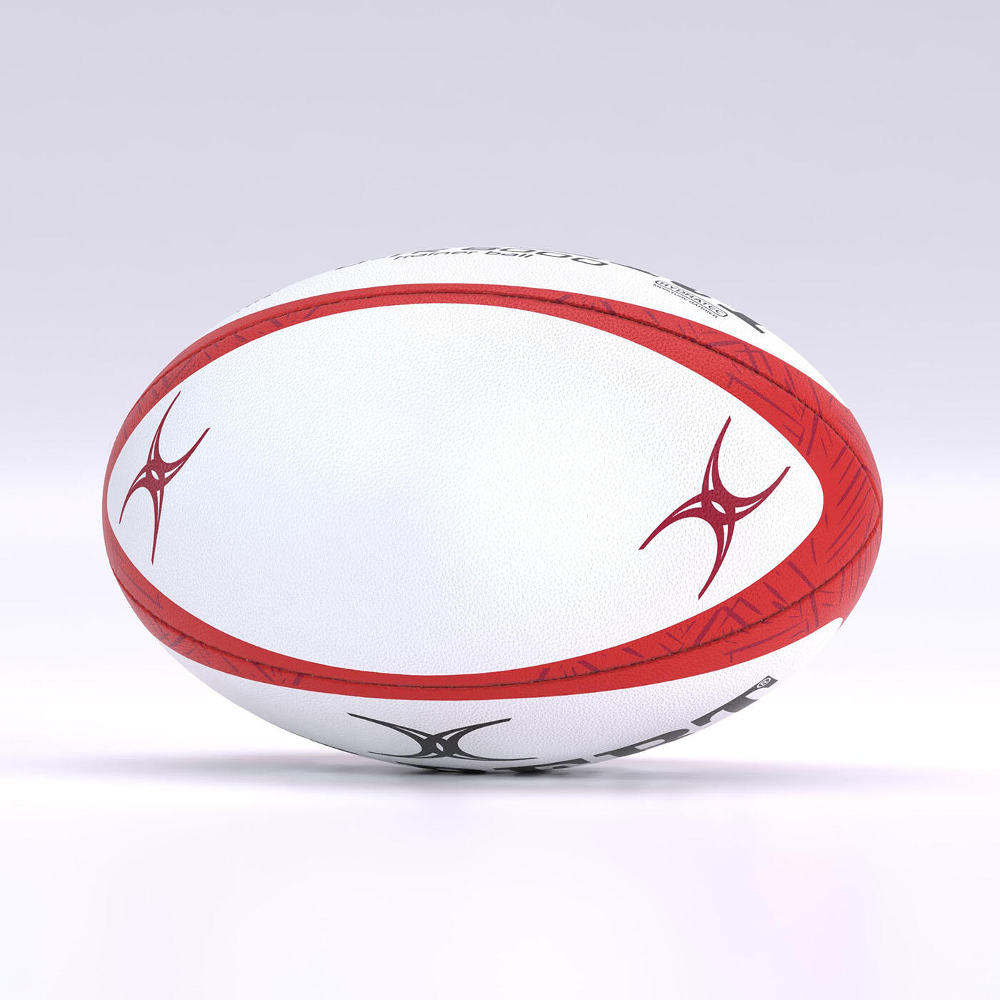 Balón de rugby Gilbert G-TR8000 Rojo Talla 3 3/3