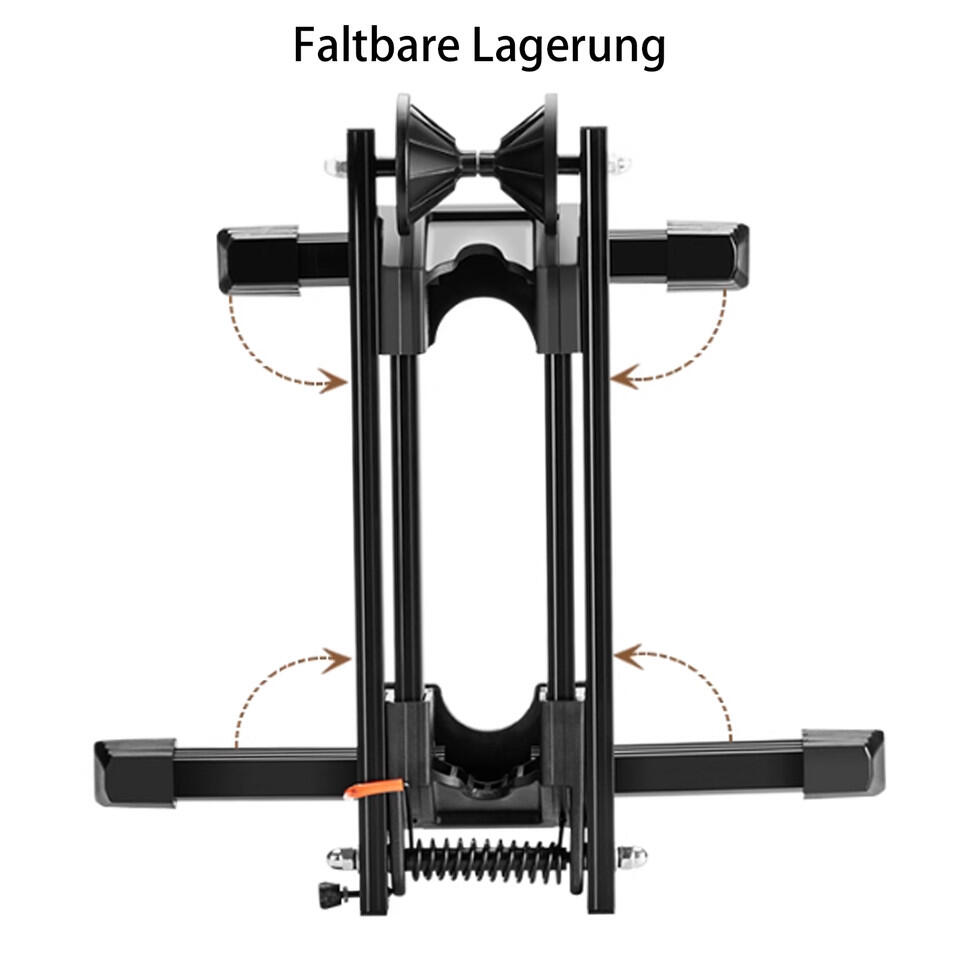 ROCKBROS Fahrradhalter Faltbar AluHinterradständer Parkständer 3/7