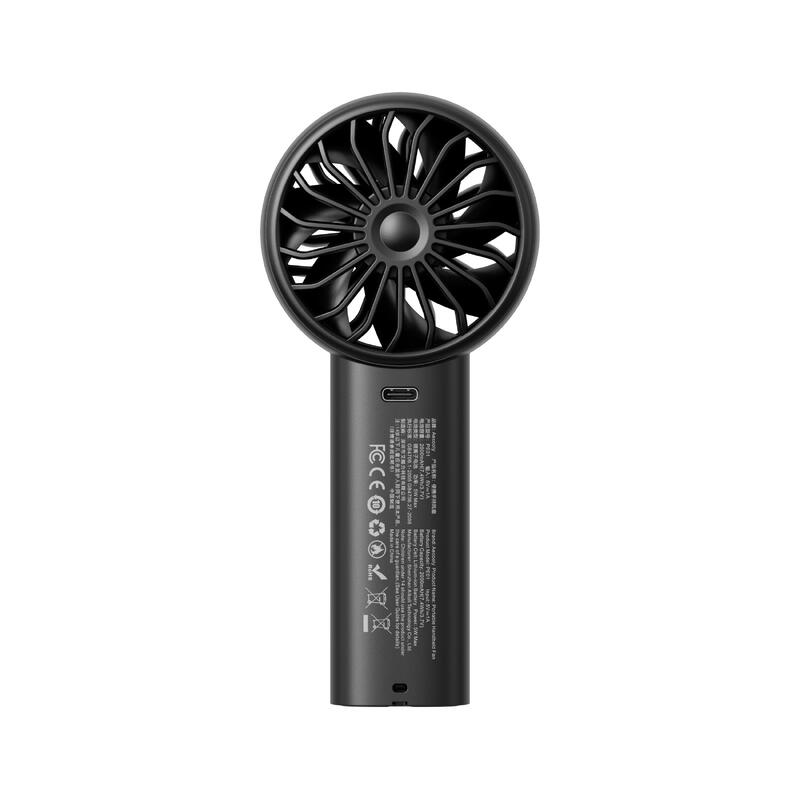 Aecooly Halo 03 Ventilator de mână portabil, negru