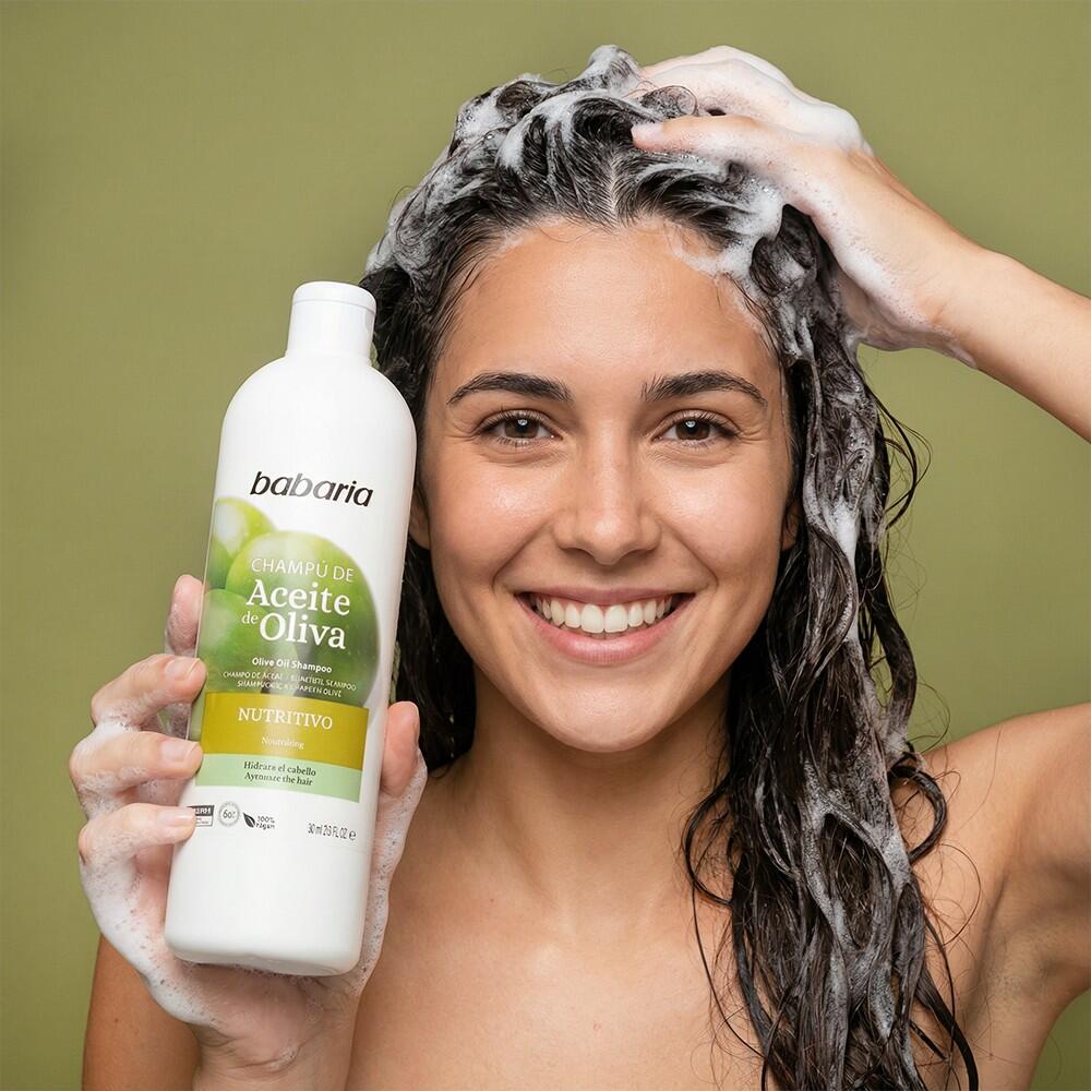 BABARIA Champú Reparador Aceite de Oliva 380 g 4/6