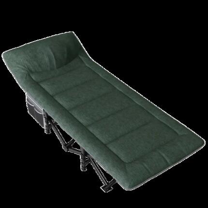 Nordcore Łóżko Polowe Premium, Zielone-190x68x40cm - max 200kg