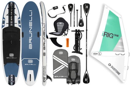 Planche iSUP gonflable 10.8 SUP/Windsurf avec kit voile iRIG L