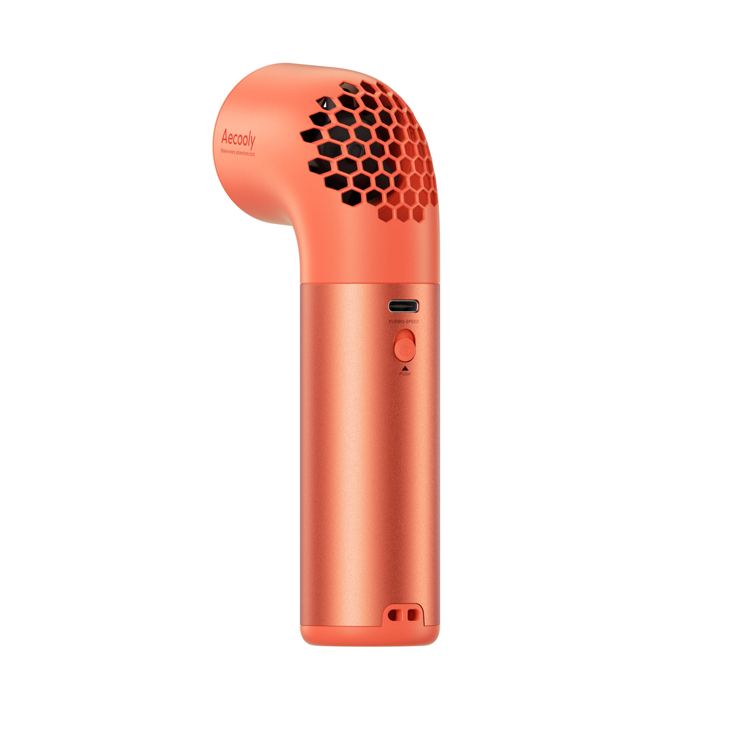 Handventilator - 7 stufen, 4500 mAh - Aero Ultra orange 4/4