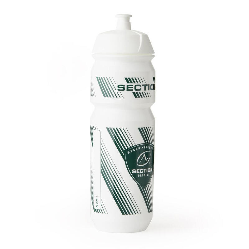 Bidon sport Section Paloise alb și verde 750 mL