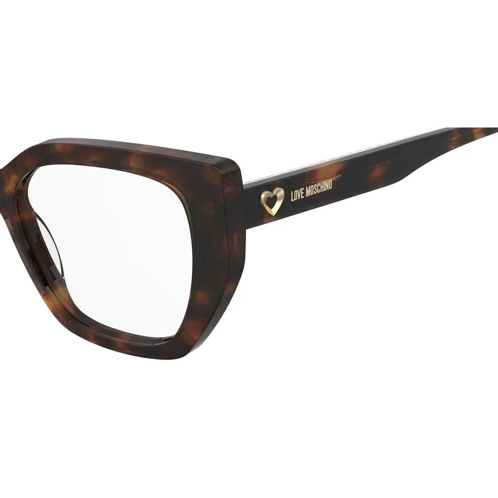 Korrekturbrille Love Moschino MOL672 2VM aus Acetat Damen 53 mm 3/3