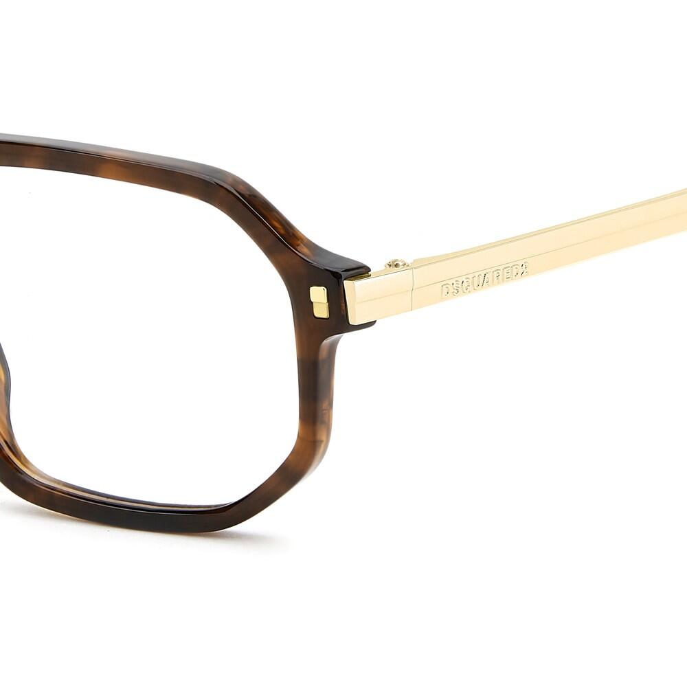 Bril op Sterkte Dsquared2 D2 0195 EX4 van Acetaat Heren 57 mm 3/3
