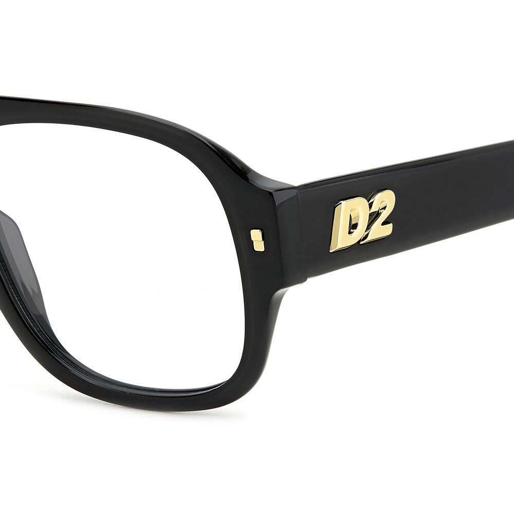 Bril op Sterkte Dsquared2 D2 0125 807 van Acetaat Heren 56 mm 3/3