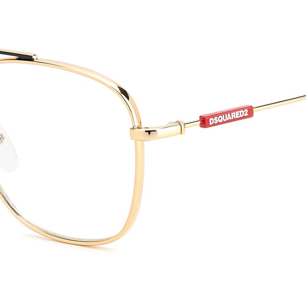 Bril op Sterkte Dsquared2 D2 0047 RHL van Metaal Heren 56 mm 3/4