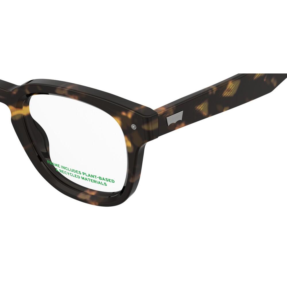 Bril op Sterkte Levi'S LV 5088 086 van Acetaat Unisex 47 mm 3/3