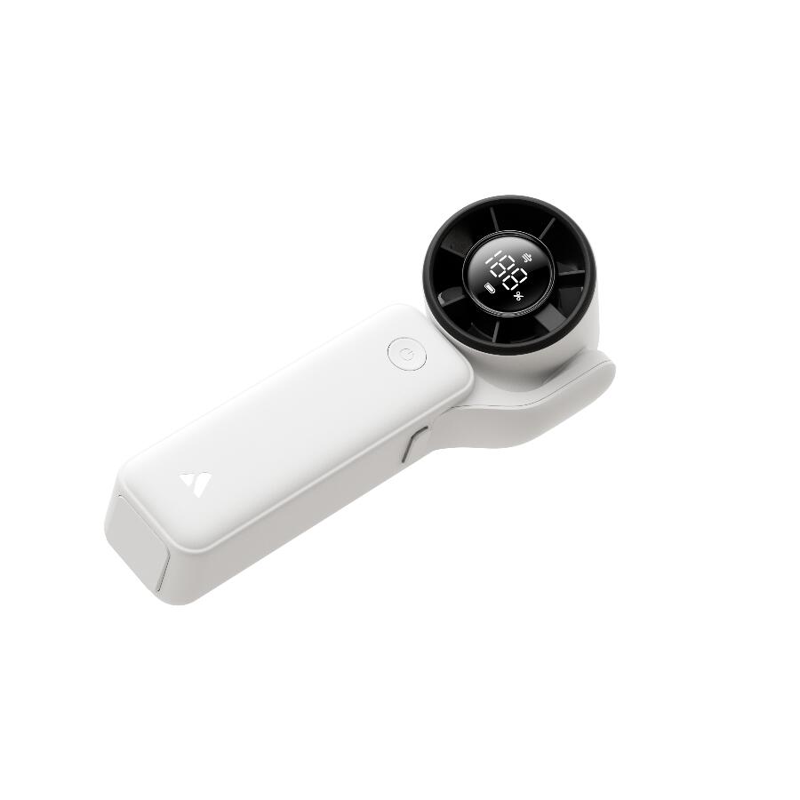 handventilator - draagbaar, 5 standen - Aecooly Air Gimbal - wit 5/5