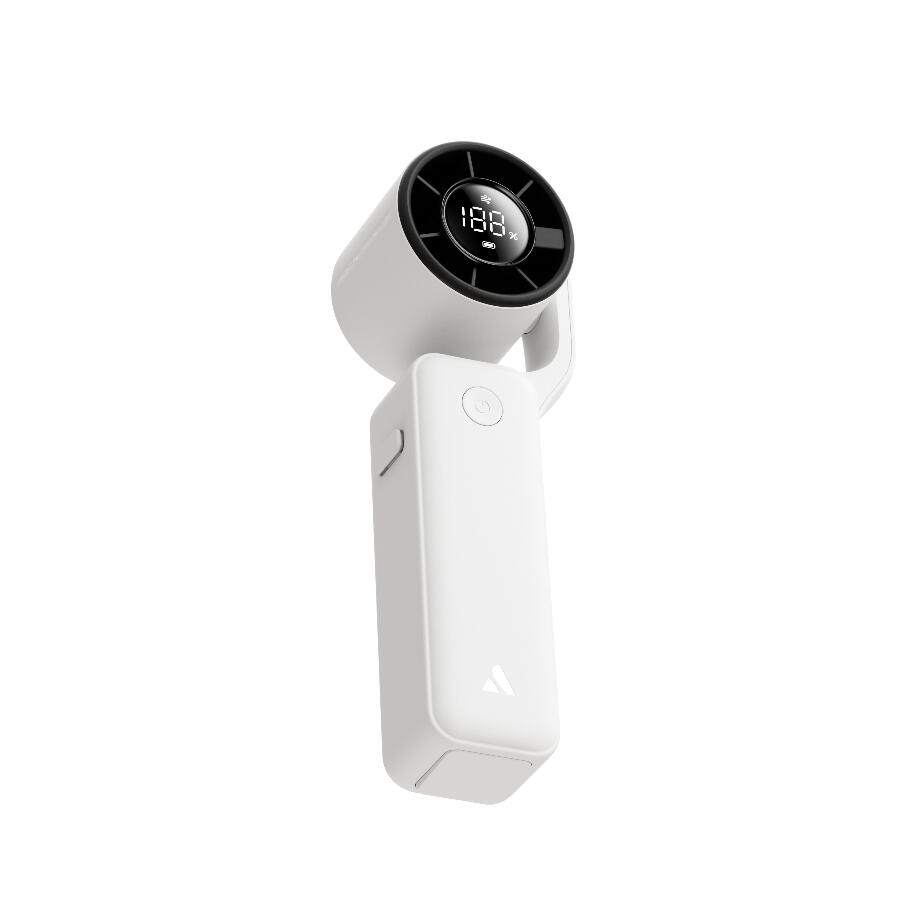 handventilator - draagbaar, 5 standen - Aecooly Air Gimbal - wit 4/5