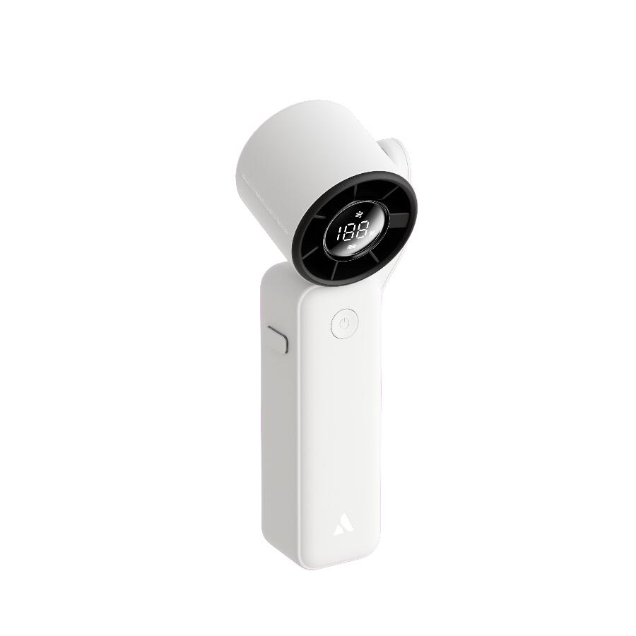 handventilator - draagbaar, 5 standen - Aecooly Air Gimbal - wit 2/5