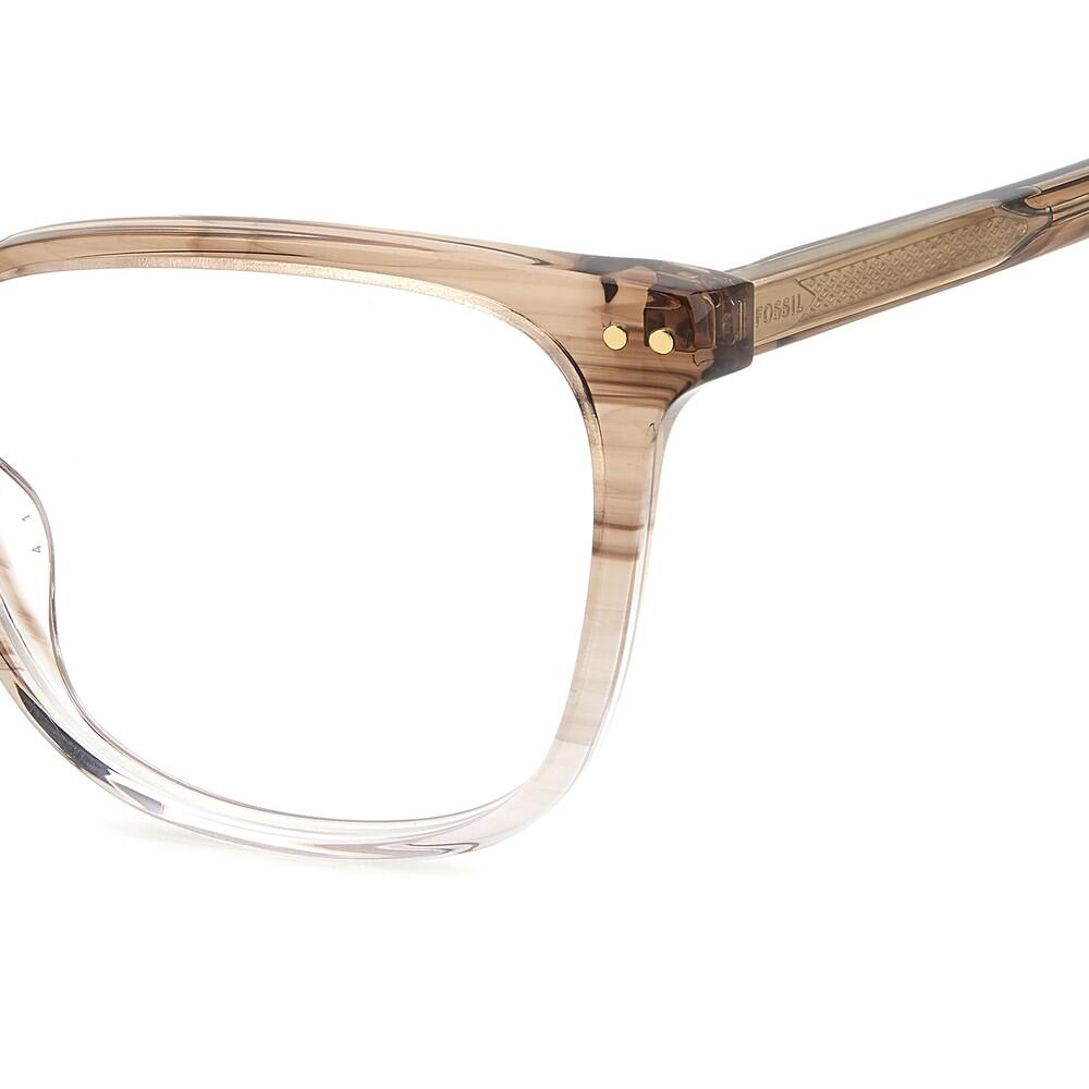 Bril op Sterkte Fossil FOS 7183 HR3 van Acetaat Dames 53 mm 3/3