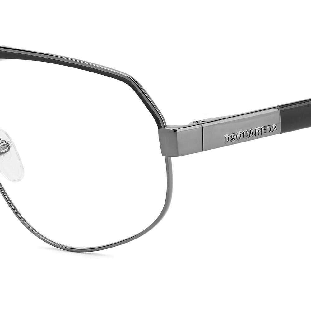 Bril op Sterkte Dsquared2 D2 0121 V81 van Metaal Heren 60 mm 3/3